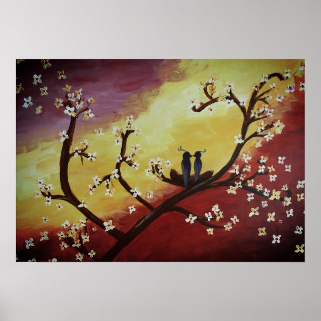 Affiche de printemps des Inséparables (Devant)
