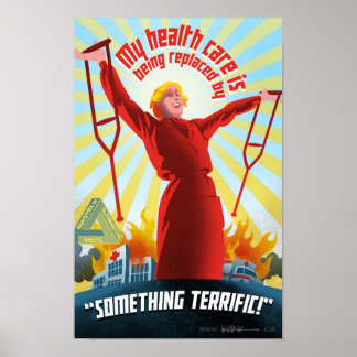 Affiche de propagande de TrumpCare