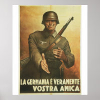 Affiche de propagande en Allemagne