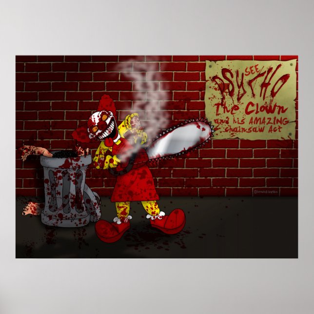 Affiche de PSYCHO le Clown (Devant)