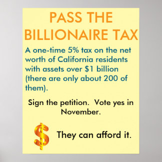 affiche de ralliement de 16 x 20 pouces