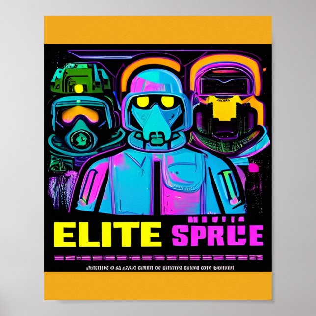 Affiche de recrutement de la propagande Cyberpunk (Devant)