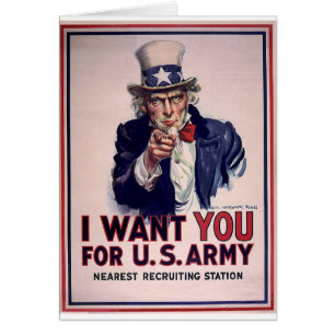 Affiche de recrutement d'Oncle Sam