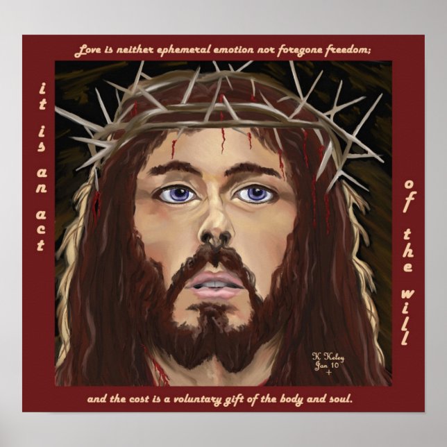 Affiche de réflexion de Lenten (Devant)