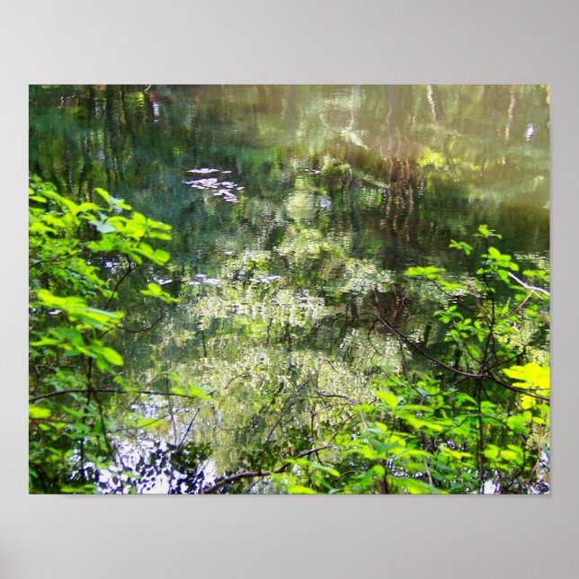 Affiche de réflexion enchantée (Devant)