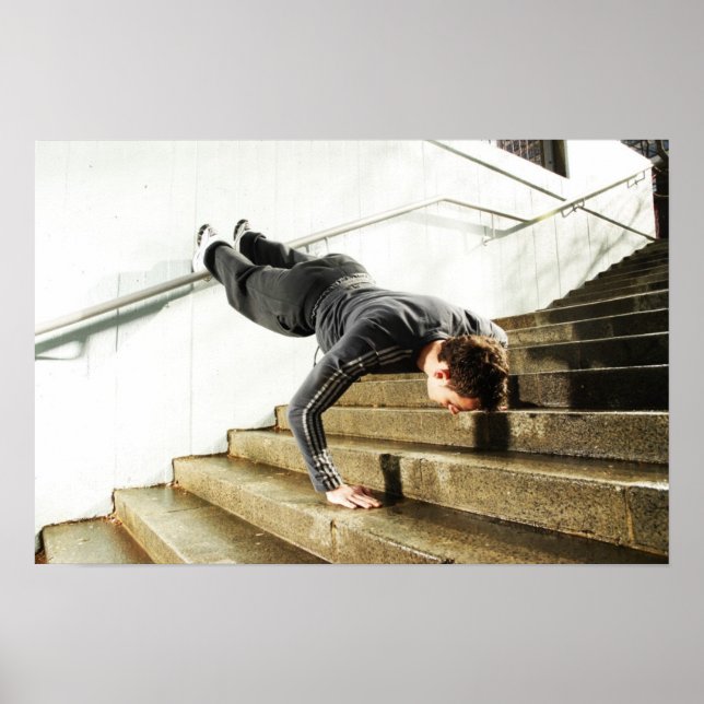 affiche de remise en forme de ross preston (Devant)