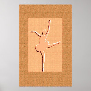 Affiche de rêve de danseuse