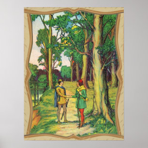 Affiche de Robin des Bois et Petit Jean