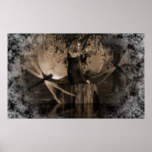 Affiche de Roulette-Sépia de charme