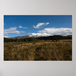Affiche de Ruapehu de bâti