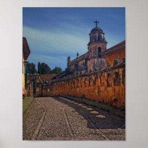 Affiche de rue de ville