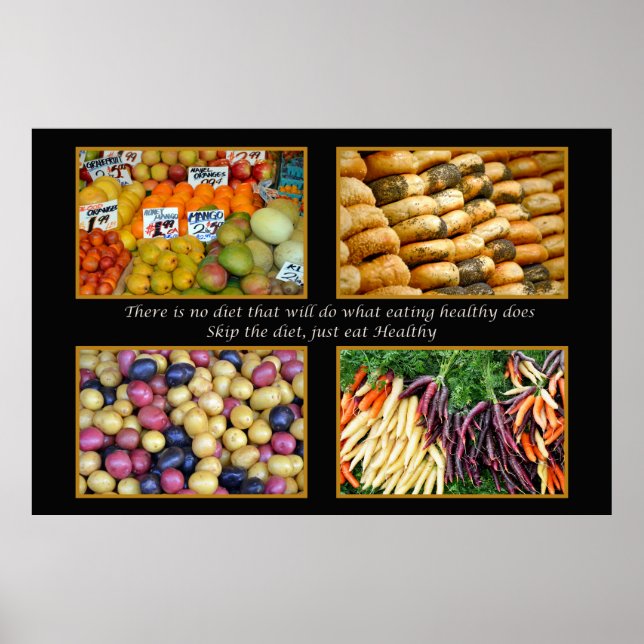 Affiche de saine alimentation (Devant)