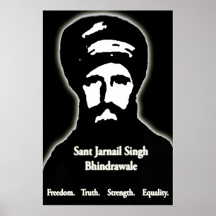 Affiche de Sant Jarnail Singh Bhindrawale