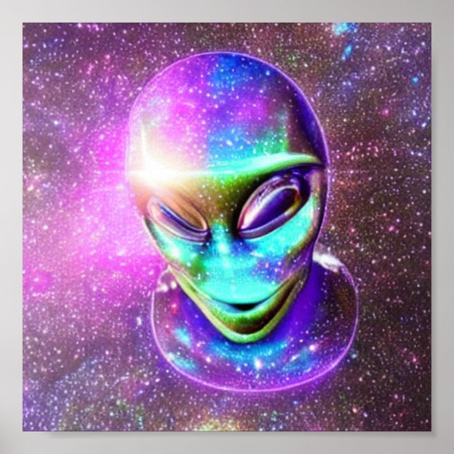 Affiche de science-fiction Alien (Devant)