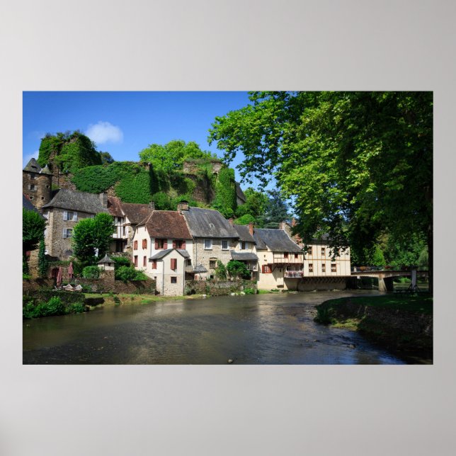 Affiche de Segur-le-Château en France (Devant)