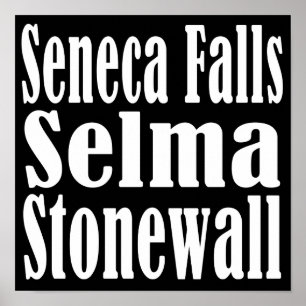 Affiche de Selma Stonewall d'automnes de Sénèque