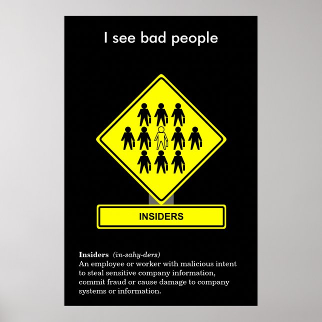 Affiche de sensibilisation à la sécurité des initi (Devant)