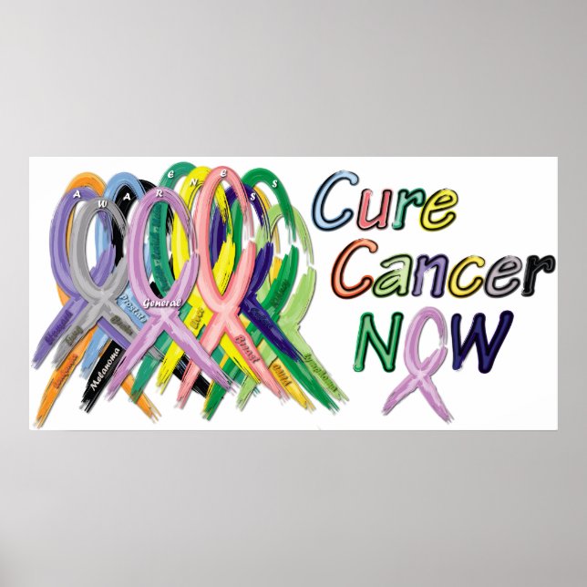 Affiche de sensibilisation au cancer guéri (Devant)