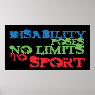 Affiche de sensibilisation aux handicaps