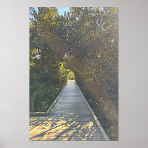 Affiche de sentier de parc