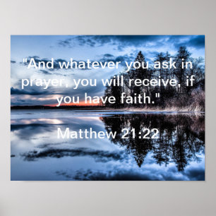 Affiche de SIIE Matthew 21:22