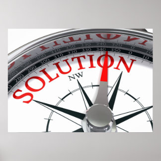 Affiche de solution
