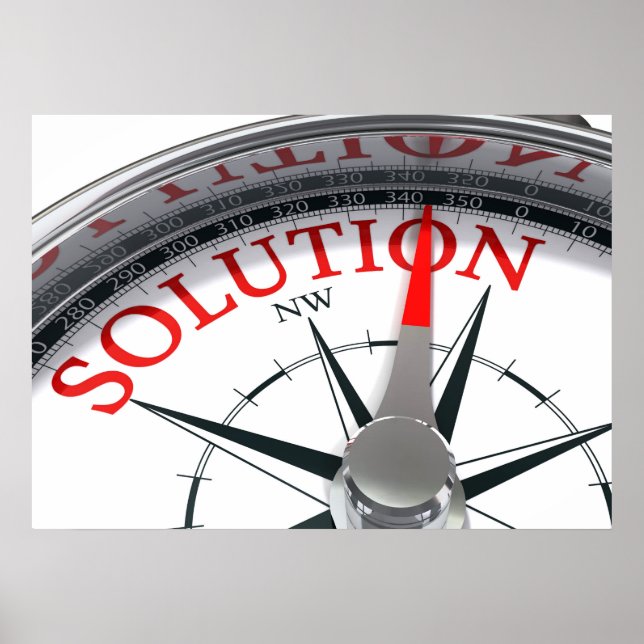 Affiche de solution (Devant)