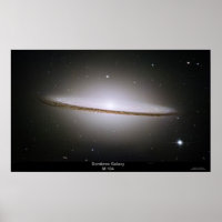 Affiche de Sombrero Galaxy (M104)