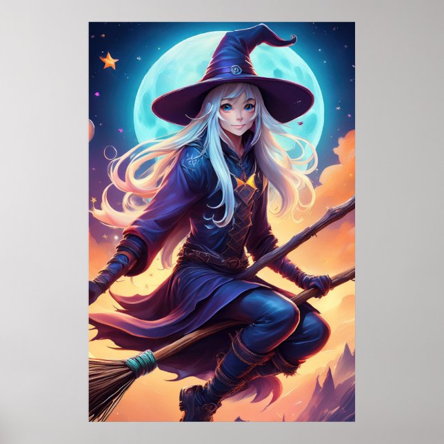 Affiche de sorcière (Devant)