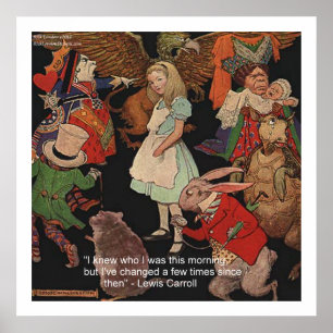 Affiche de soumission de Lewis Carroll et Mind Cha