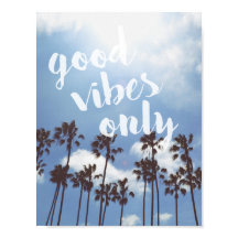 Affiche de soumission inspirée de Good Vibes Only 
