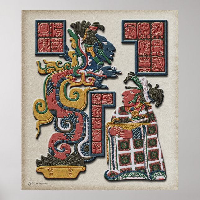 Affiche de spectre maya (Devant)