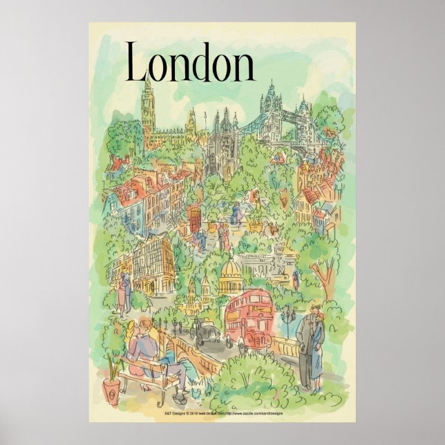 affiche de st-london (Devant)