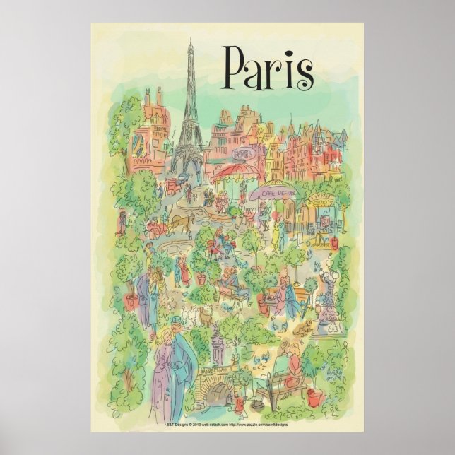 affiche de st-paris (Devant)