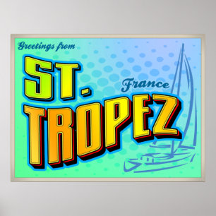 Affiche de ST TROPEZ