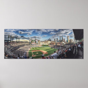Affiche de stade de base-ball