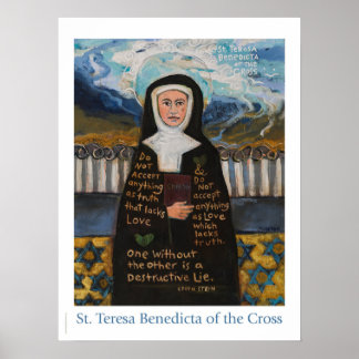 Affiche de Ste Thérèse-Bénédicte de la Croix