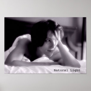 Affiche de studio de lumière naturelle de