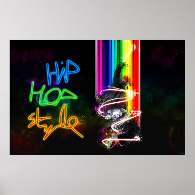 Affiche de style Hip hop (Devant)