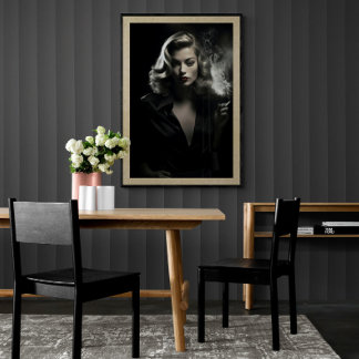 Affiche de style Noir