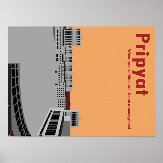Affiche de style Prypyat Propaganda (Devant)