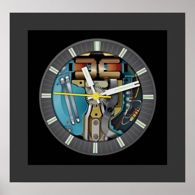 Affiche de surveillance Spaceview (Devant)