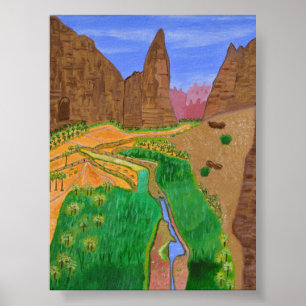 Affiche de Tabuk, Arabie Saoudite
