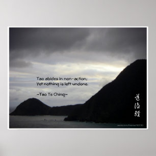 Affiche de Tao Te Ching No.7/