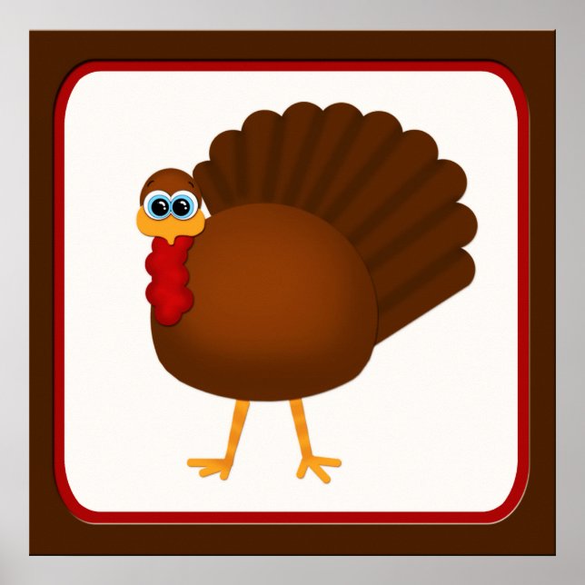 Affiche de Thanksgiving Turkey (Devant)