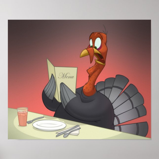 Affiche de Thanksgiving Turkey (Devant)