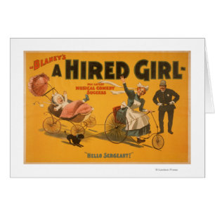 "Affiche de théâtre de succès de comédie d'une