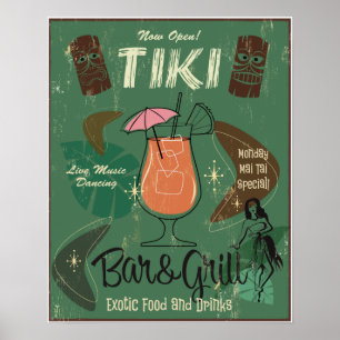 Affiche de Tiki Bar&Grill