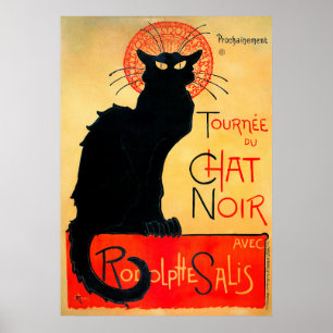 Affiche de Tournee du Chat Noir