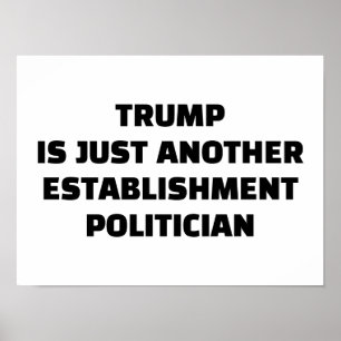 Affiche de Trump